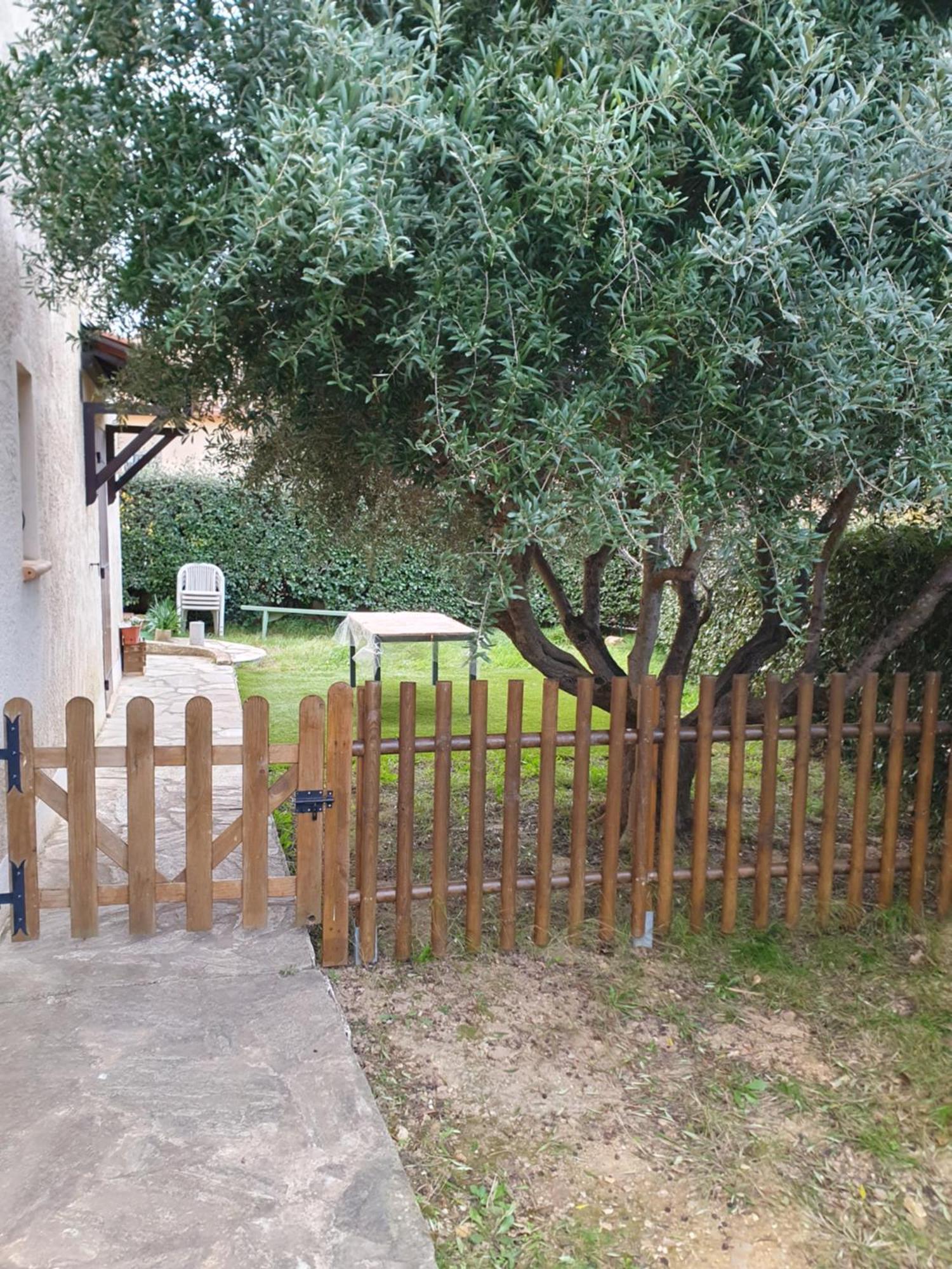Appartement T2 Bas De Villa Avec Jardinet Au Calme Proche Mer La Seyne-sur-Mer Eksteriør bilde